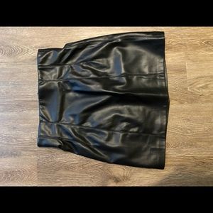 ZARA Leather skirt